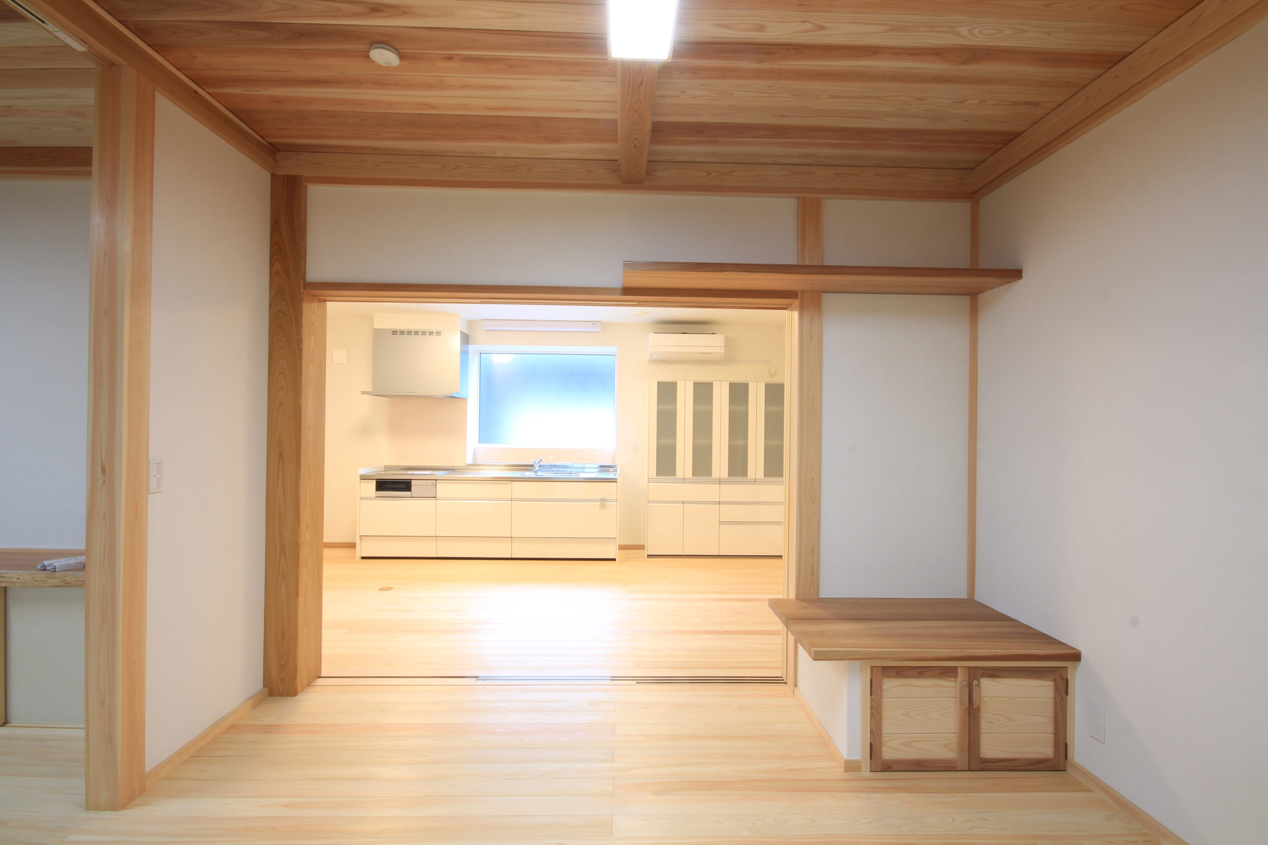 栃木県上三川の耐震住宅施工事例M邸のキッチン